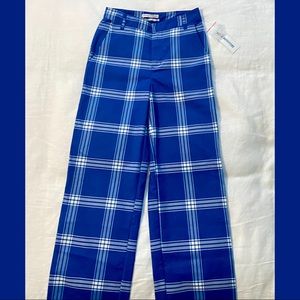 Urban Outfitters NWT Blue Plaid Pants